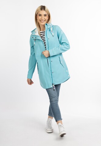 Manteau fonctionnel 'Alzette' Schmuddelwedda en bleu