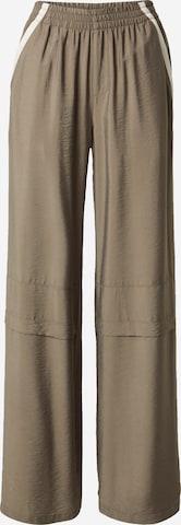 ABOUT YOU x Toni Garrn Wide leg Pants in Beige: front
