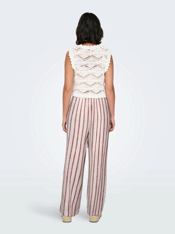 ONLY Lużny krój Spodnie 'ONLSIESTA' w kolorze szary