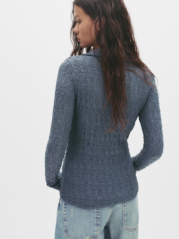 Chemisier Pull&Bear en vert
