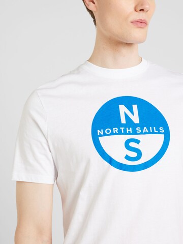 North Sails T-shirt i vit