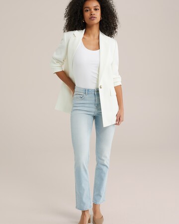 WE Fashion Skinny Kavbojke | modra barva