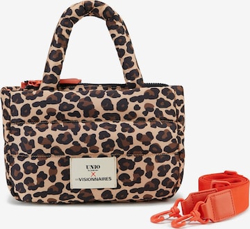 Cabas 'Unio Cortina' Les Visionnaires en marron : devant