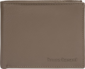 Bruno Banani Wallet 'Bruno Banani Geldbörse' in Grey: front