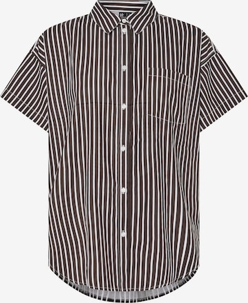 PIECES - Blusa 'PCAIDA' en marrón: frente