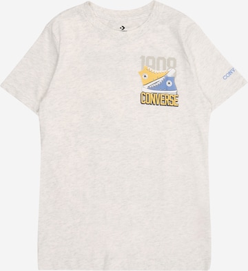 pilka CONVERSE Marškinėliai 'SNEAKER': priekis