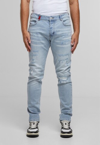 2Y Premium Slimfit Jeans 'Leonardo' in Blauw