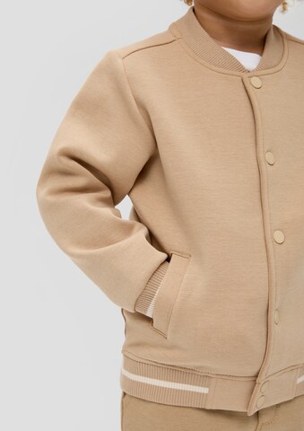 s.Oliver Sweatjacke in Beige