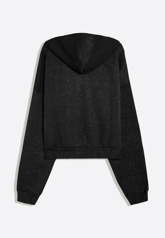 Giacca di felpa di Bershka in nero