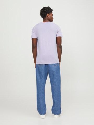 JACK & JONES Regular Fit Bluser & t-shirts 'Split' i lilla