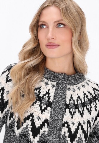 DreiMaster Vintage Knit cardigan 'Vintage' in Black