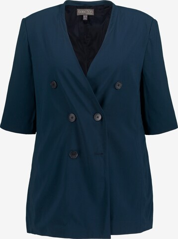 Ulla Popken Blazers in Blauw: voorkant