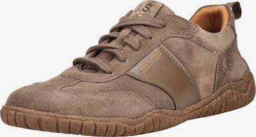 Baskets basses JOSEF SEIBEL en marron : devant