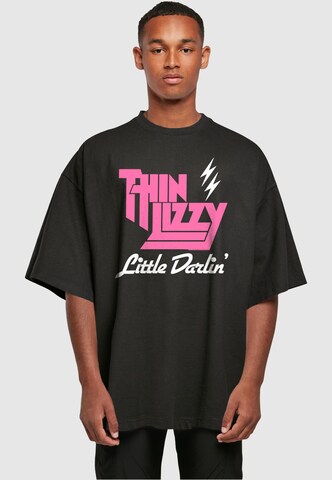 Maglietta 'Thin Lizzy - Little Darlin' di Merchcode in nero: frontale