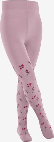 FALKE Tights 'Little Flowers' in Pink: front
