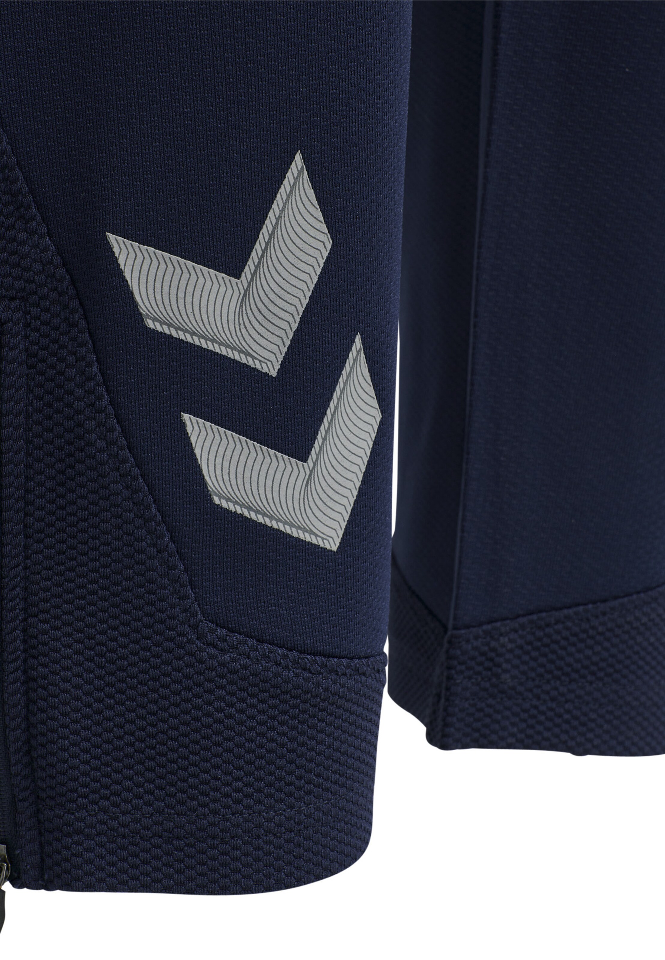 Hummel Slimfit Sporthose 'Poly' in Blau