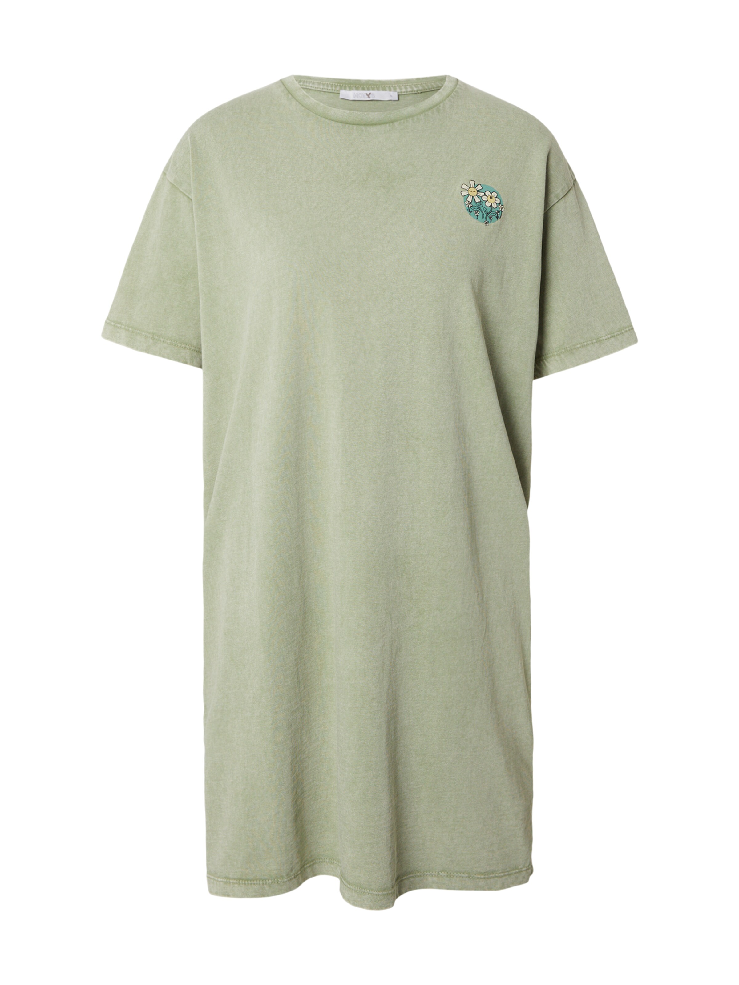 Hailys Robe 'Di44nea' en crème / turquoise / vert pastel, Vue avec produit