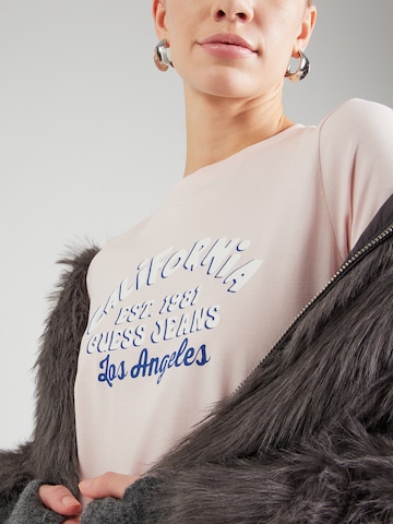 GUESS JEANS Tričko - Modrá