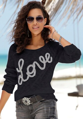 Pull-over LASCANA en noir : devant