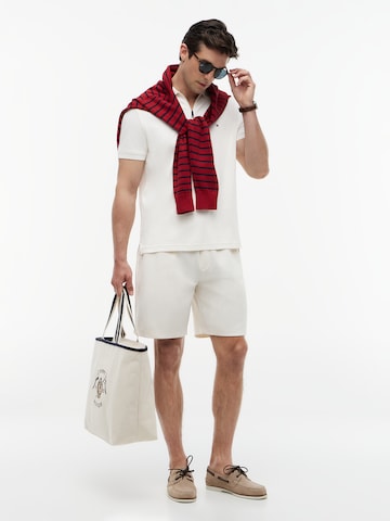 TOMMY HILFIGER Shirt 'INTERLOCK' in Beige