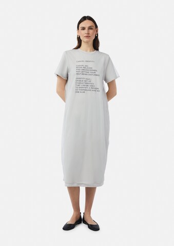 comma casual identity Kleid in Grau: Vorderseite