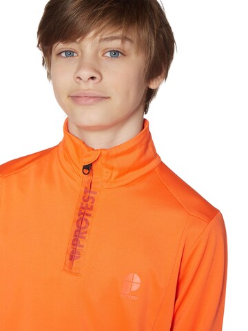 PROTEST Sportsweatshirt 'WILLOWY JR' in Orange: Vorderseite