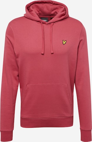 Lyle & Scott Collegepaita värissä vaaleanpunainen: edessä