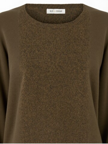 RUE de FEMME - Pullover ' Julla ' em castanho