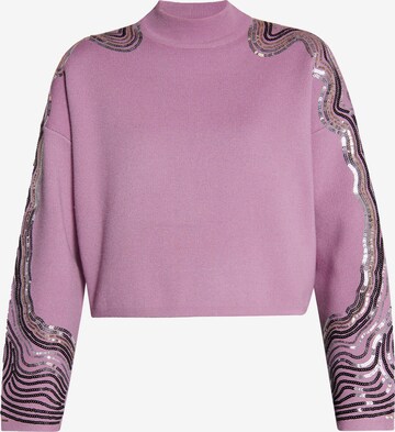 faina Sweater 'Nelice' in Purple: front