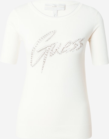 GUESS - Pullover 'Grace' em bege: frente