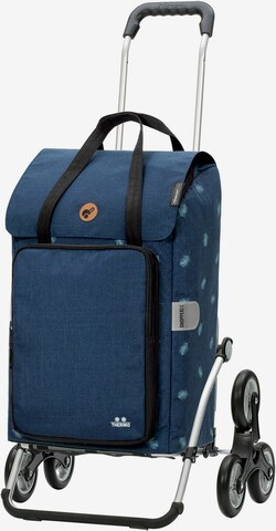 Trolley di Andersen Shopper in blu: frontale