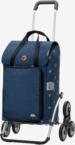 Andersen Shopper Trolley in Blauw: voorkant