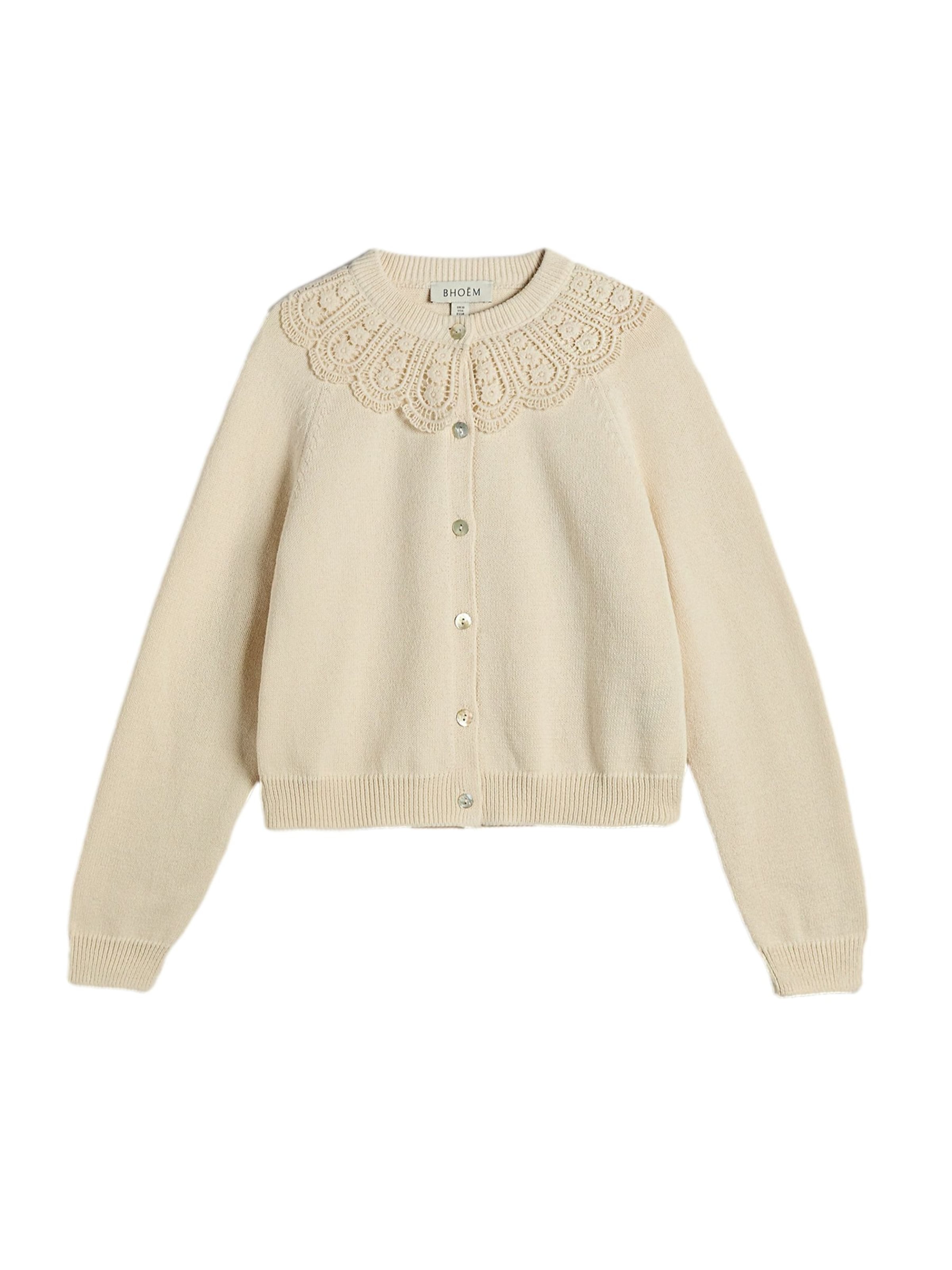 Giacchetta di Bhoem in beige: frontale