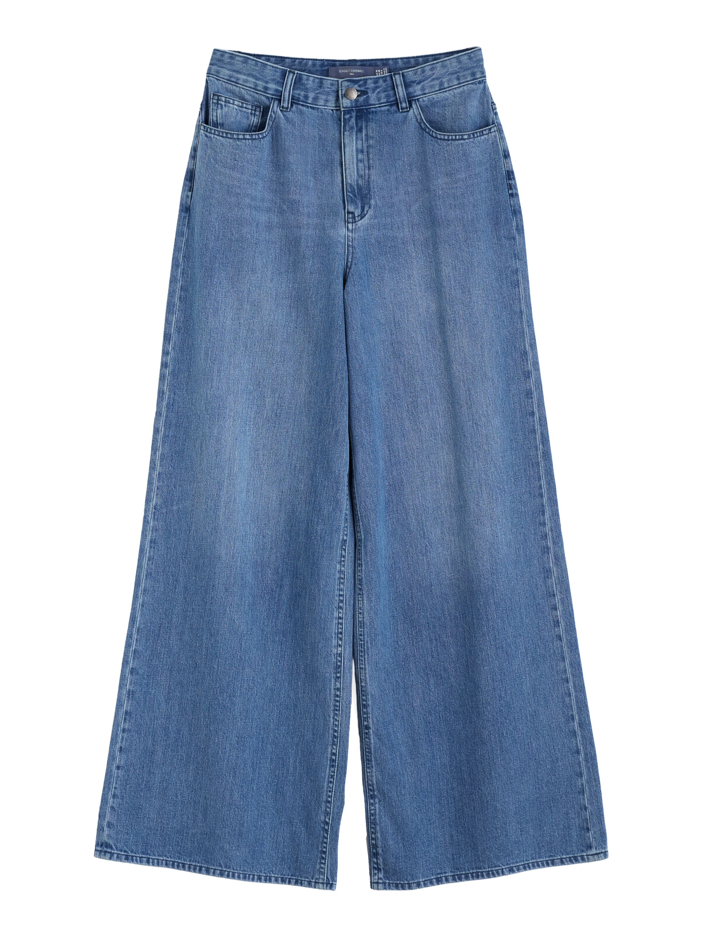 Seasalt Cornwall Jeans 'Godrevy' in de kleur Blauw, Productweergave