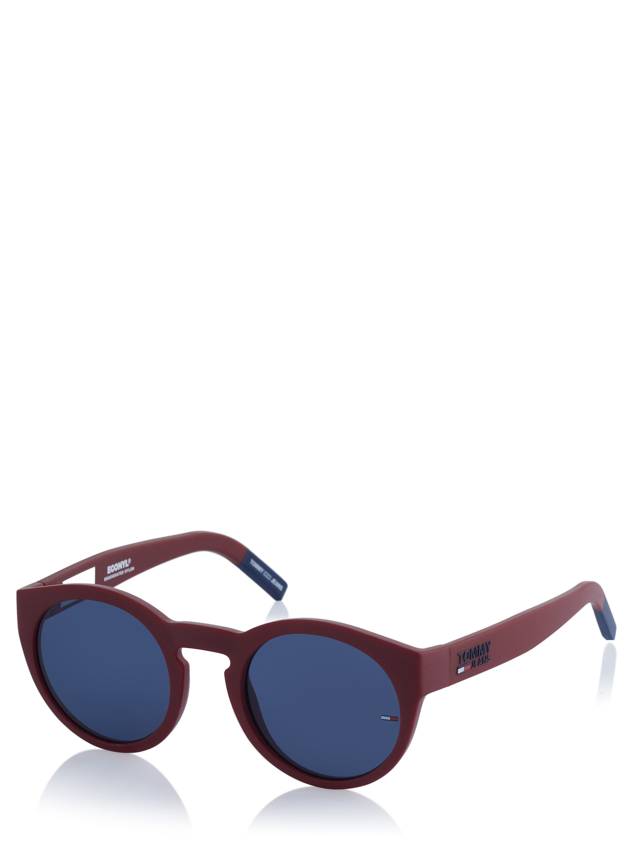TOMMY HILFIGER Zonnebril in One Size in de kleur Navy / Bordeaux, Productweergave