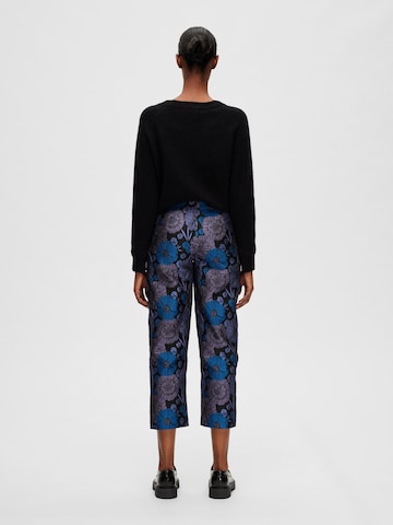 Regular Pantalon 'Elani' Selected Femme Petite en noir