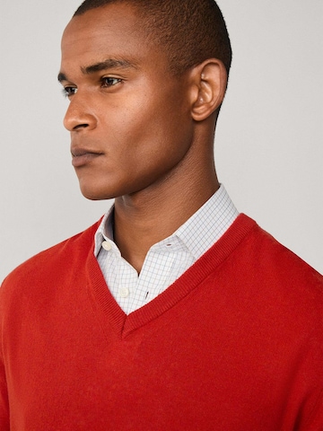 Pull-over Hackett London en rouge
