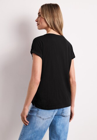 STREET ONE Shirt in Black