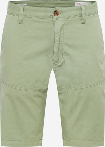 s.Oliver Pants in Green: front