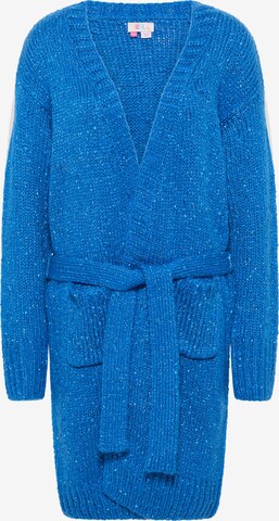 IZIA Strickjacke in Blau: predná strana