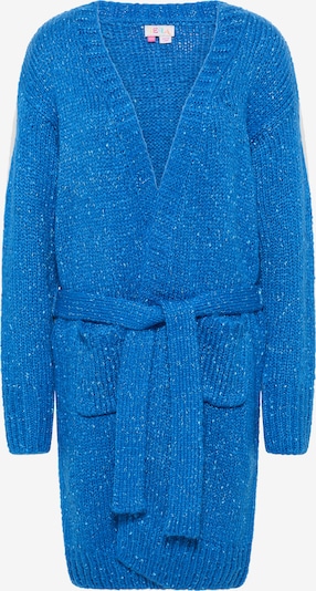 IZIA Cardigan en bleu, Vue avec produit