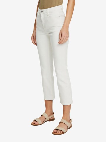 ESPRIT Boot cut Jeans in White