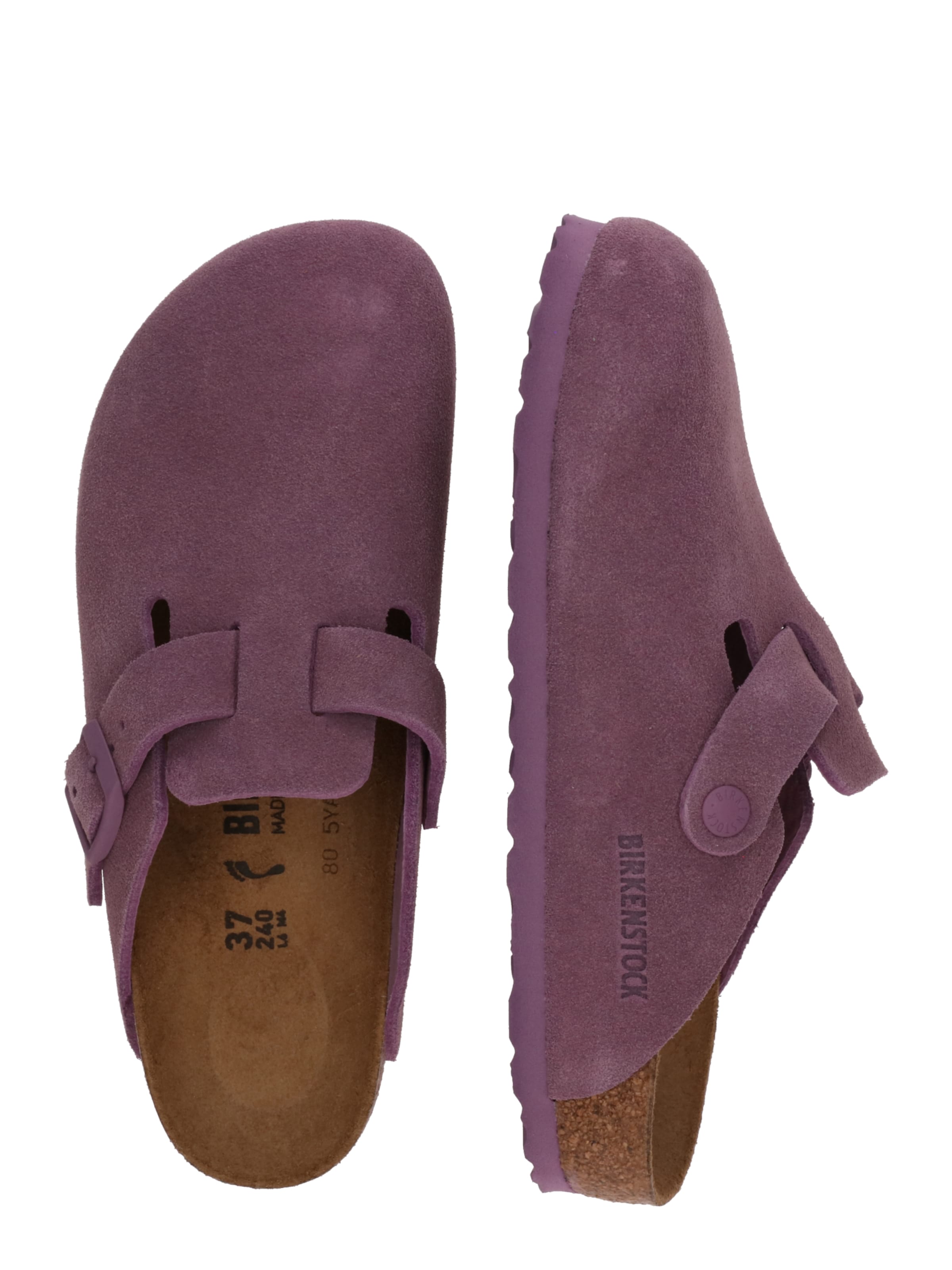 BIRKENSTOCK Чехли 'Boston LEVE' в лилав