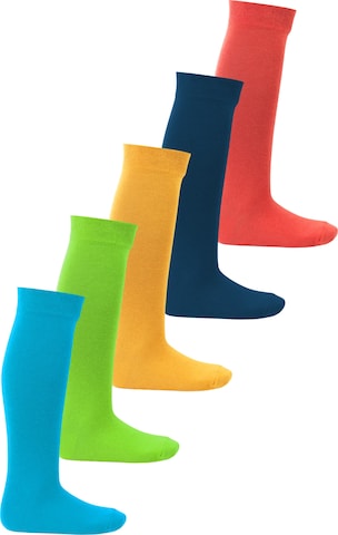 footstar Socks 'EVERYDAY!' in Blue: front
