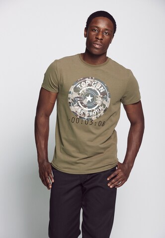 TOP GUN Shirt in Brown: front