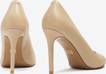 Kazar - Zapatos con plataforma en beige