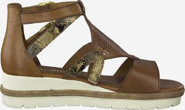 TAMARIS Sandals in Brown