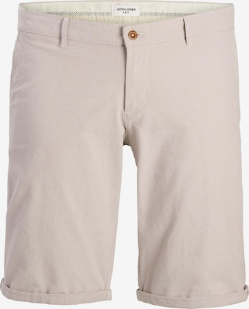 Jack & Jones Plus - regular Pantalón chino en gris: frente