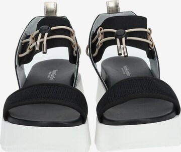 Nero Giardini Strap Sandals in Black