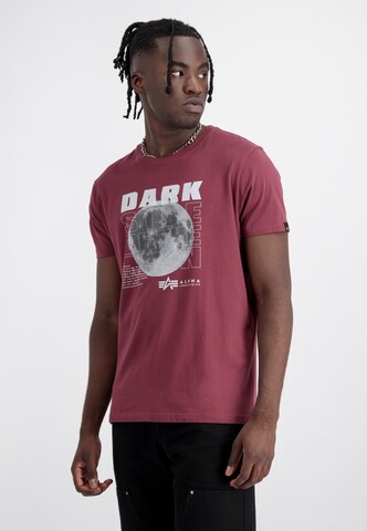 ALPHA INDUSTRIES Shirt in Red